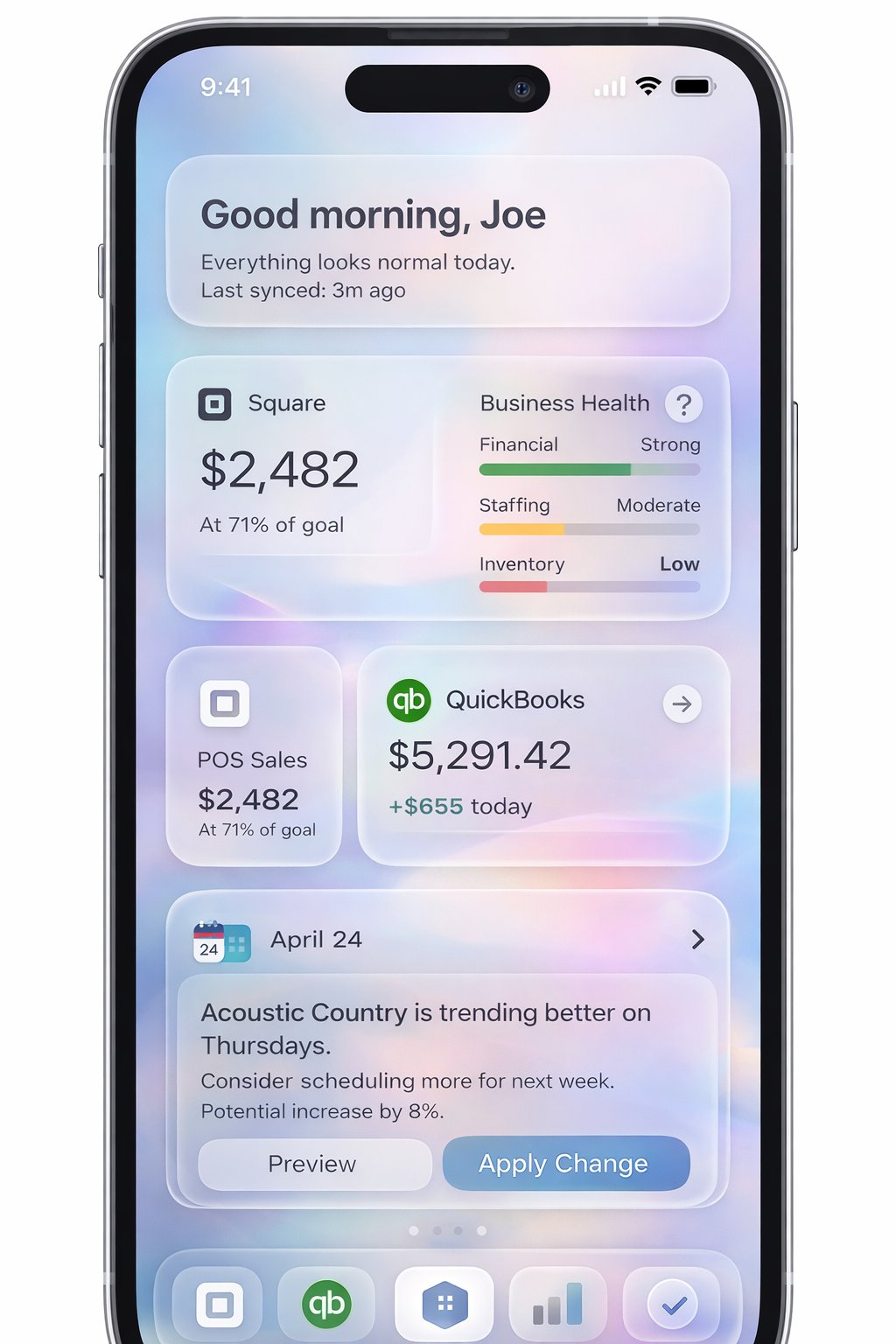 DashAdvisr app screenshot